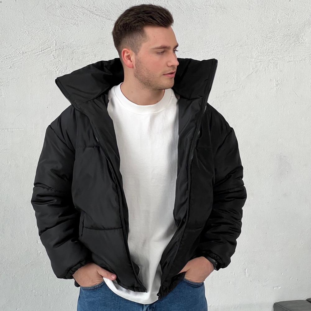 Winter puffer SKIMLY black. - Picture 3 of 4